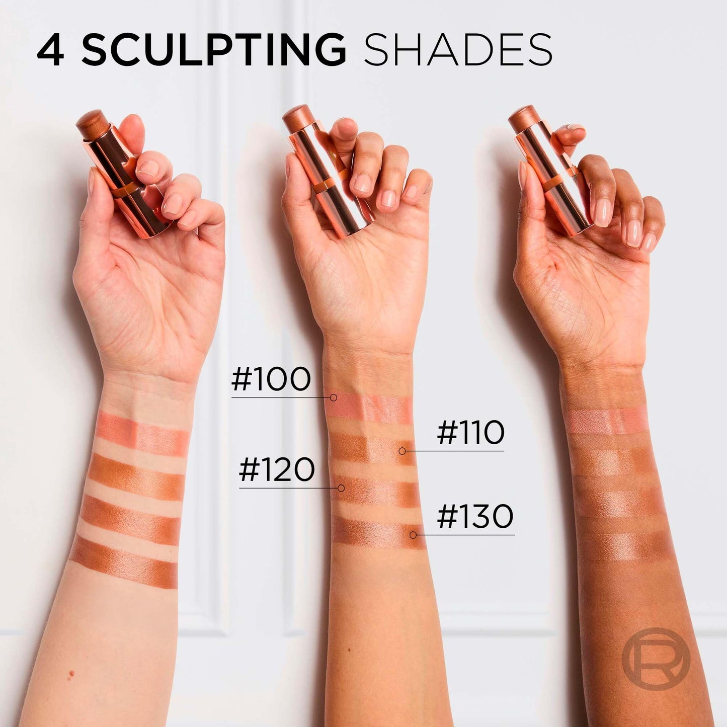 L'Oréal Paris LUMI Bronzer Le Stick Soleil, Cream-to-powder Multi-Use Bronzer Stick, Buildable & Blendable Contour, Non-Cakey Finish, 110 Toasted Sunlight, 9g - Available at All In One Marketplace Canada