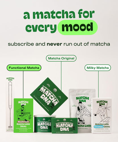 Matcha DNA Organic Matcha Powder - 16oz Tin | USDA Organic, Gluten-Free, Vegan Green Tea for Lattes & Smoothies