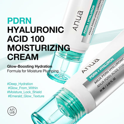 Anua PDRN Hyaluronic Acid Facial Moisturizer, Moisture Cream, 60ml - Available at All In One Marketplace Canada