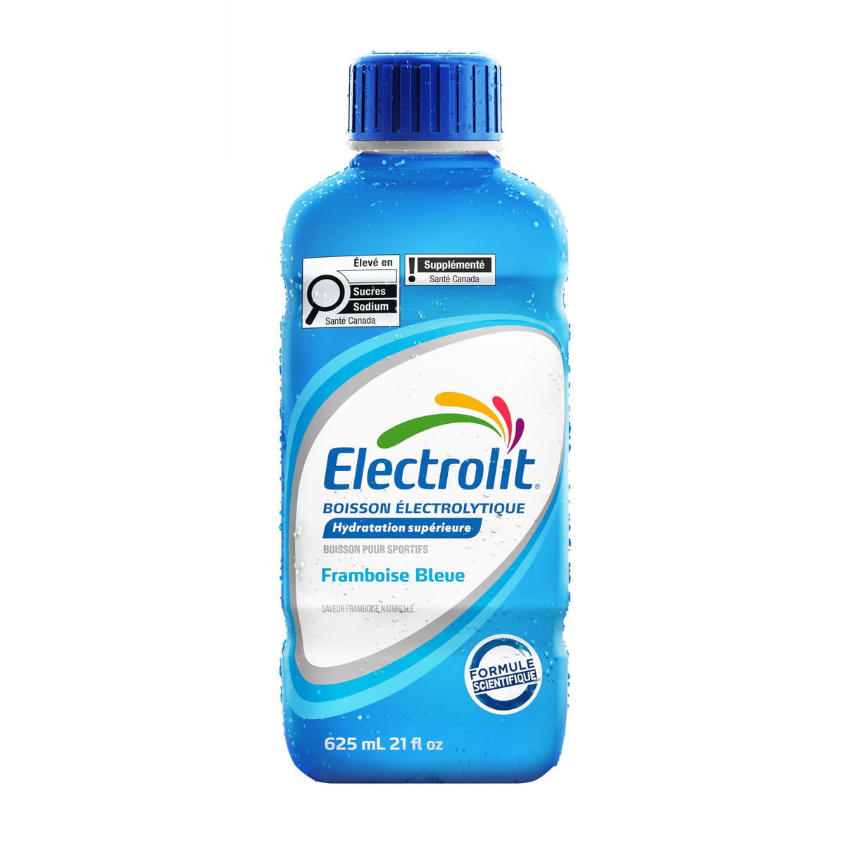 Electrolit Hydration Beverage & Recovery Drink w/Electrolytes, 625ml - Pack of 12- BLUE RASPBERRY