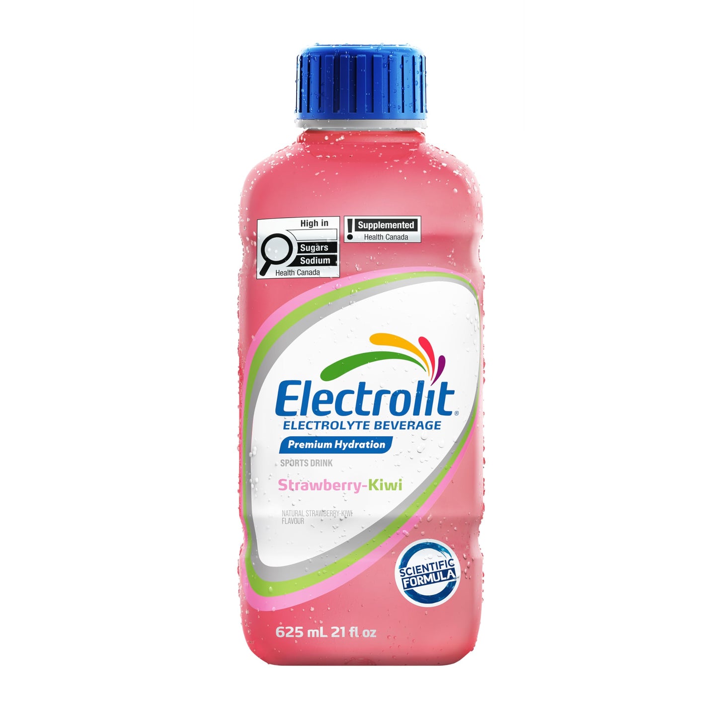 Electrolit Hydration Beverage & Recovery Drink w/Electrolytes, 625ml - Pack of 12-STRAWBERRY-KIWI 🍁 All In One Marketplace Canada