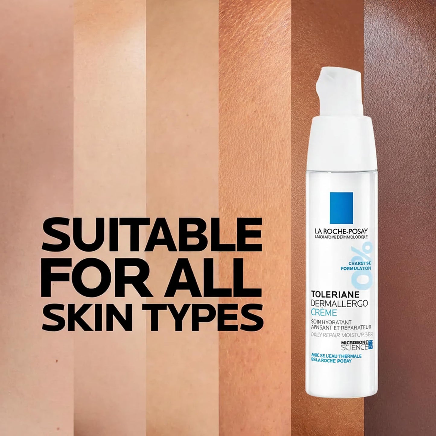 La Roche-Posay Face Moisturizer for Very Sensitive Skin, Toleriane Dermallergo Daily Face Lotion with Shea Butter & Glycerin, Hydrating & Anti-Redness, Recommended by Dermatologists, 40ml - Available at All In One Marketplace Canada