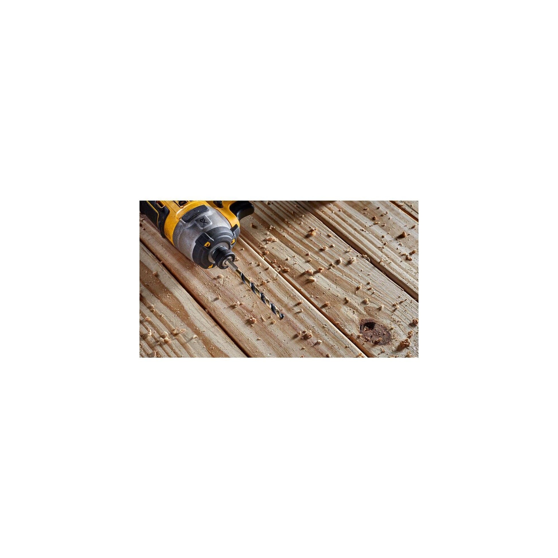 DEWALT 12 Pc Black and Gold Drill Bit Set, Premium Finish Impact Driver Bit Set for Metal, Plastic and Wood (DWAH1182) (DWAH1182) DEWALT