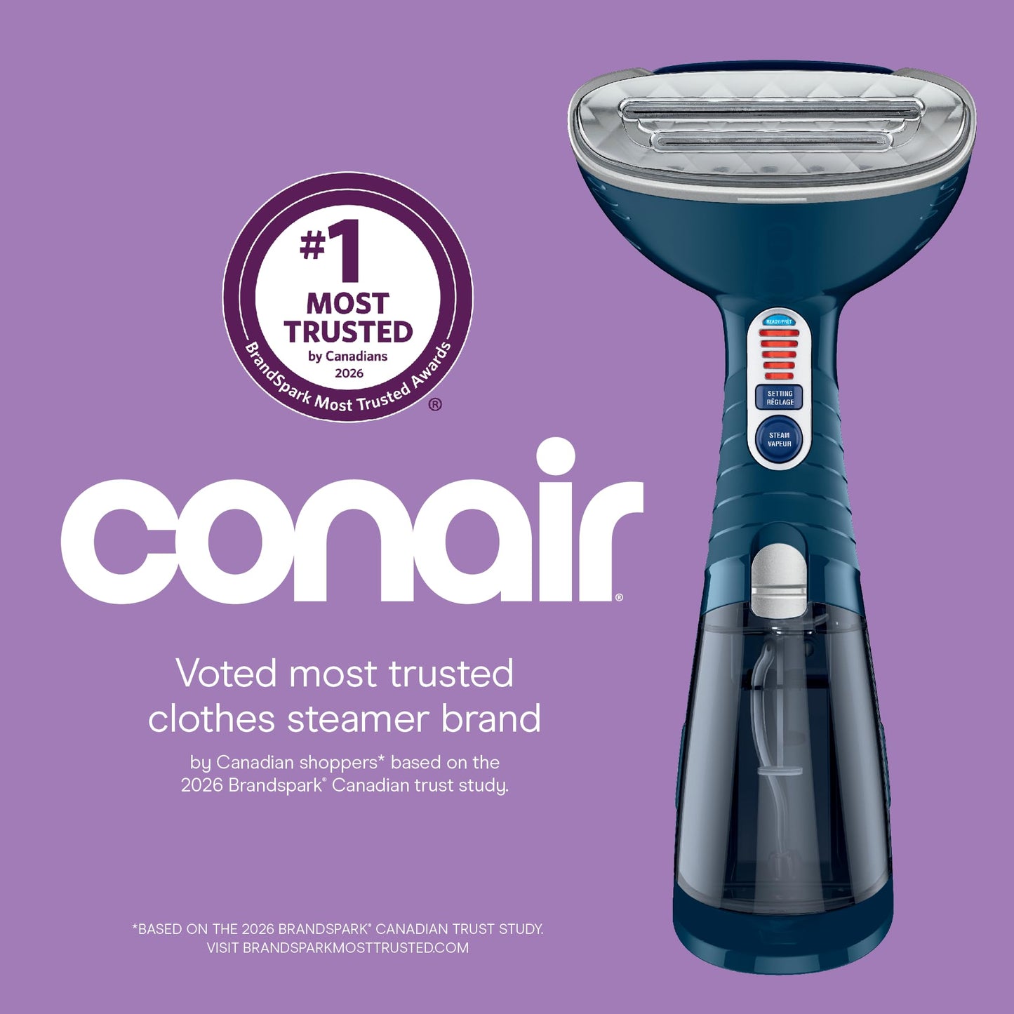 Conair GS38NXC Turbo ExtremeSteam Handheld Fabric Steamer
