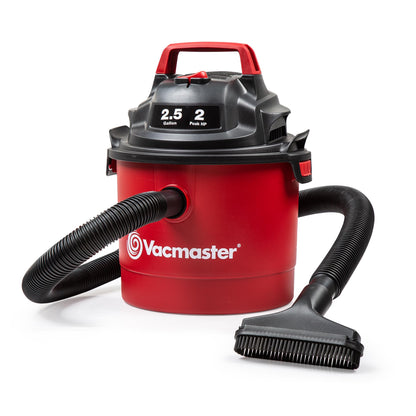 Vacmaster Red Edition VOM205P 1101 Portable Wet Dry Shop Vacuum 2.5 Gallon 2 Peak HP 1-1/4 inch Hose 🍁 All In One Marketplace Canada