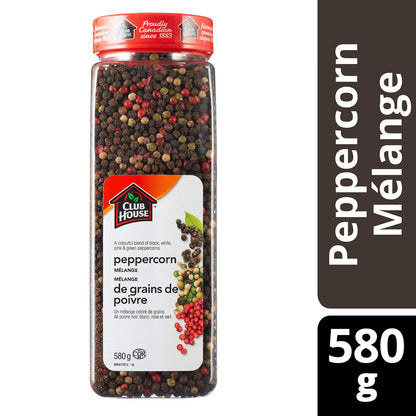 Club House Herbs & Spices, Peppercorn Mélange, 580 g Club House