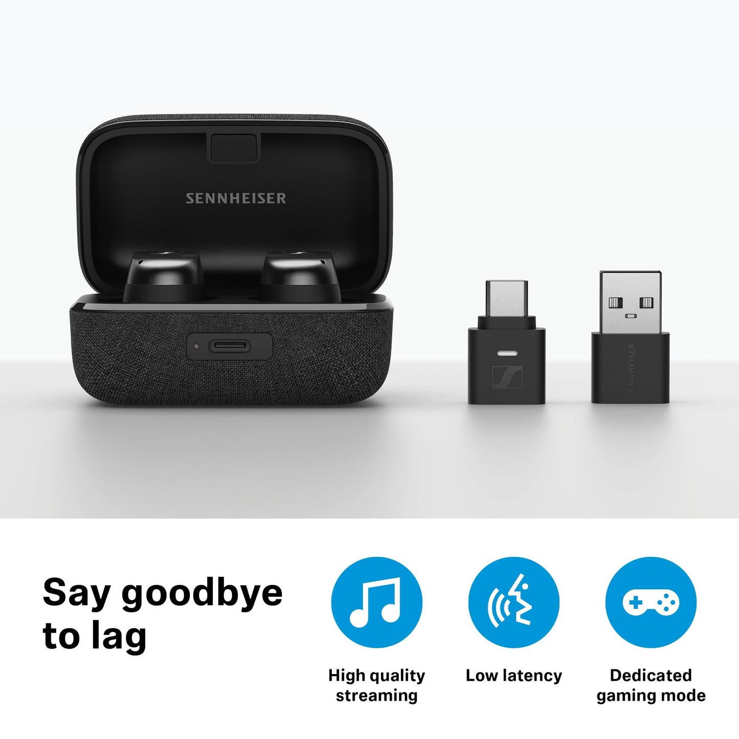 Sennheiser BTD 700 Dongle, Auracast, Low Latency, Bluetooth, USB-C, USB -A Sennheiser
