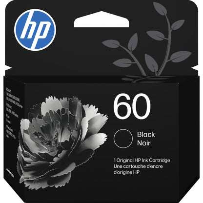 HP 60 (CC640WN) Black Original Ink Cartridge HP