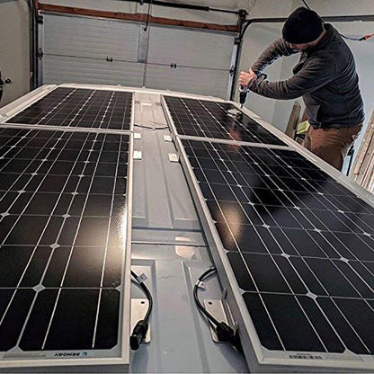 Renogy 4 Sets of Solar Panel Mounting Z Bracket Renogy