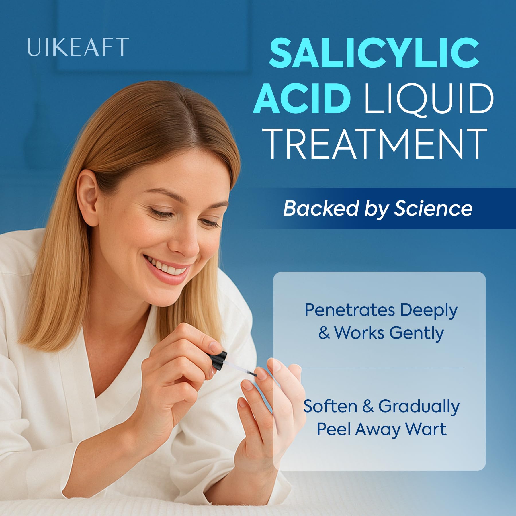 Fast-Acting Wart Corn Remover: Salicylic Acid Treatment for Feet Toe - Maximum Strength Liquid for Plantar Wart Corn Removal Men and Women - Available at All In One Marketplace Canada