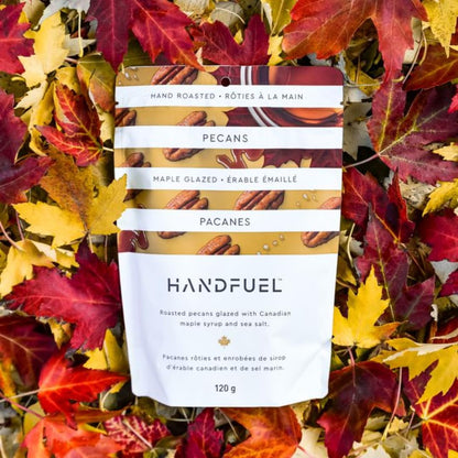 Handfuel Maple Glazed Candied Pecans, Hand Roasted Candied Nuts - 40g x 12 🍁 All In One Marketplace Canada