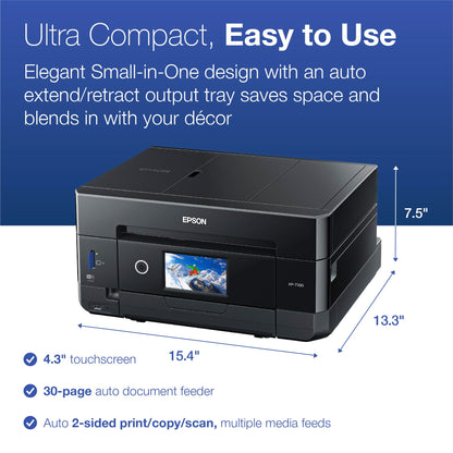 Epson Expression Premium XP-7100 Wireless Color All-in-One Inkjet Printer