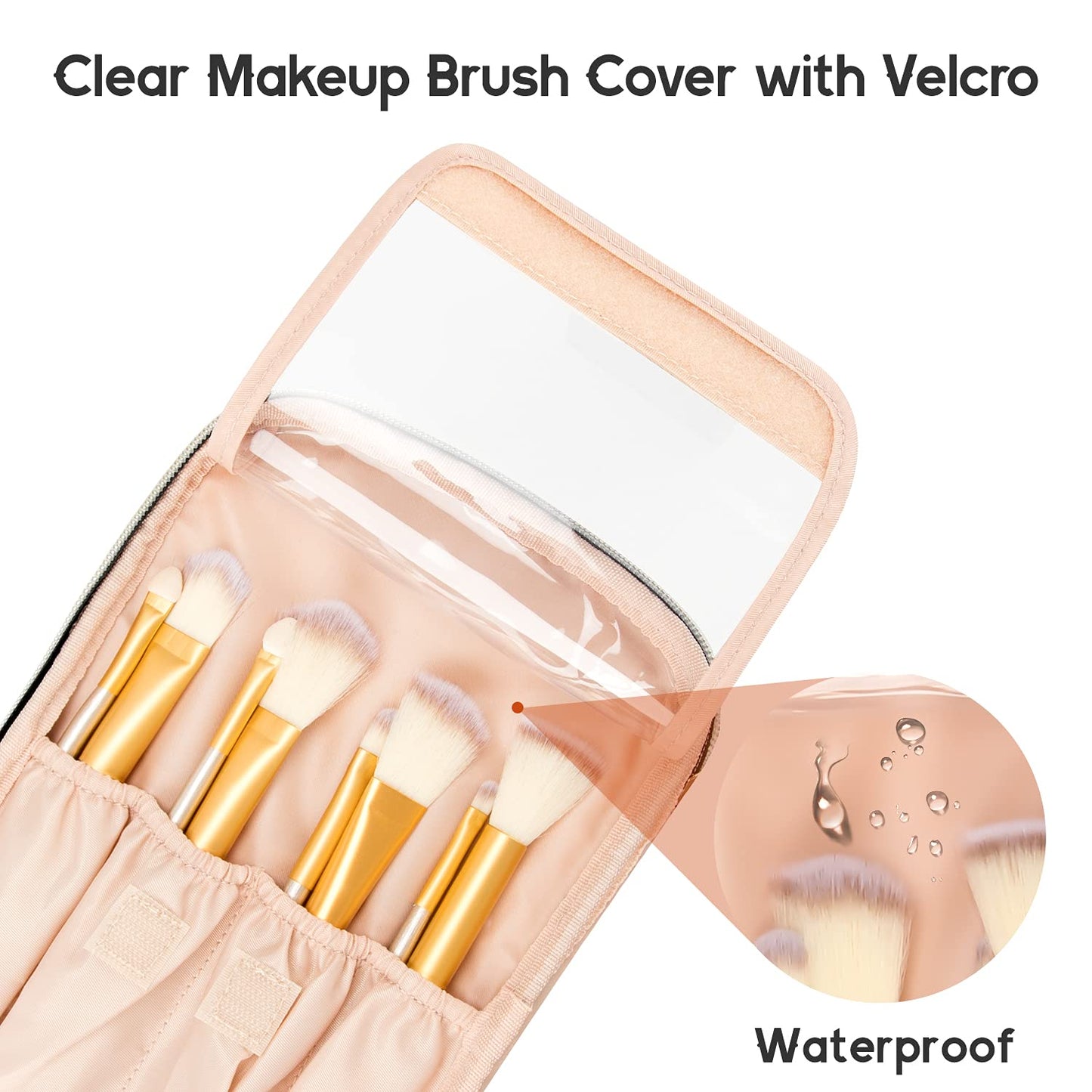 Makeup Bag, Portable Cosmetic Bag, Large Capacity Travel Makeup Case Organizer for Women and Girls, Train Case Makeup Bag for Toiletries for Traveling with Handle and Divider, Black - Available at All In One Marketplace Canada