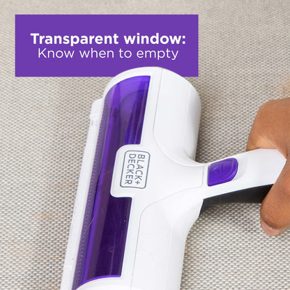 BLACK+DECKER Pet Hair Remover, Roller, Remove Dog Hair and Cat Hair Easily (HMSCT0001) - Available at All In One Marketplace Canada