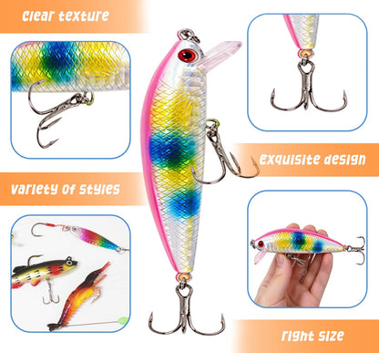 Fishing Advent Calendar 2026 for Men Adult Teen - 24 Days Christmas Countdown Fishing Premium Lures Set,Christmas Advent Calendar Gift for Fishermen Father Grandpa Brothers Boyfriend 🍁 All In One Marketplace Canada