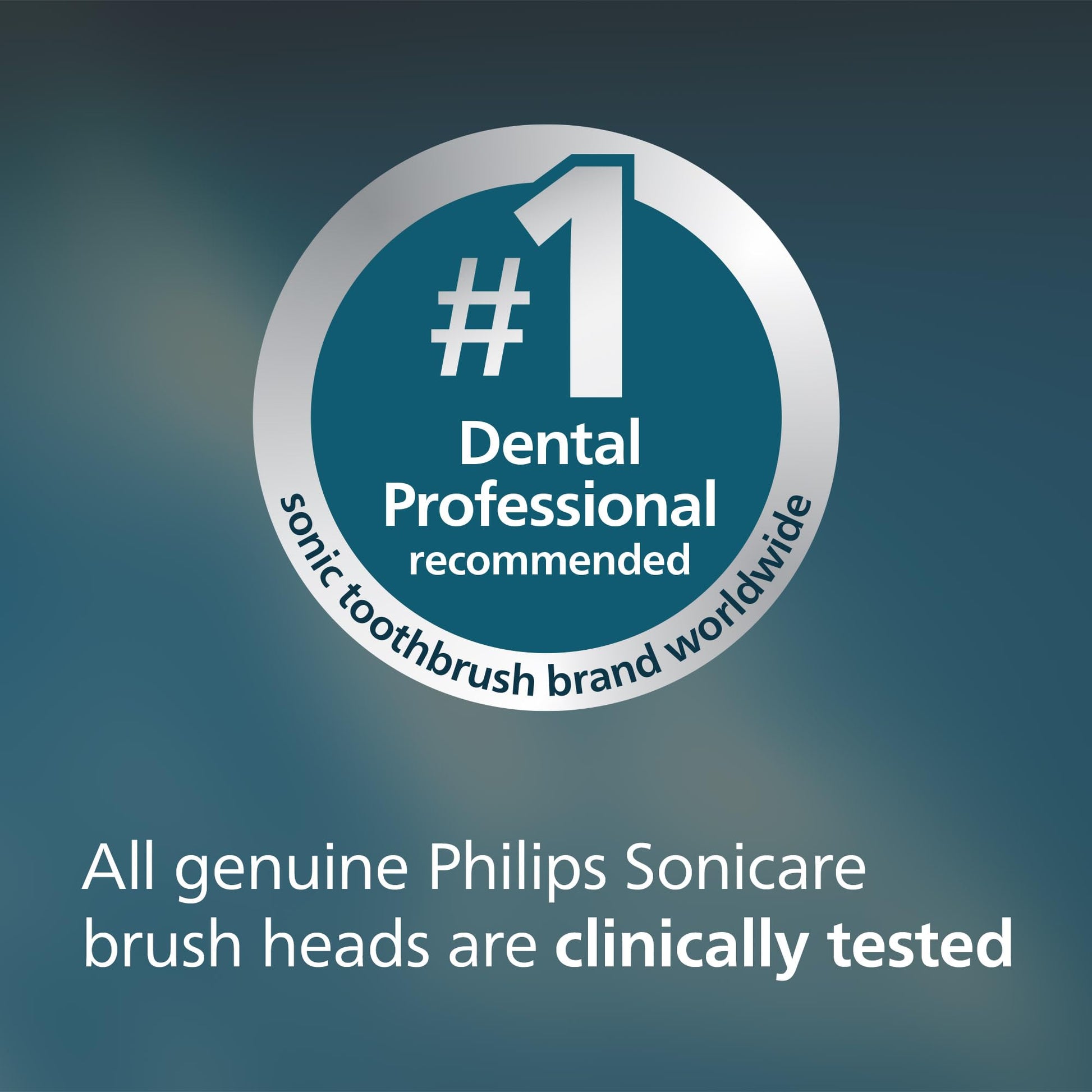 Philips Sonicare G3 Two-in-One Brush Heads, 2-Pack, 6 Month Supply, Black PHILIPS