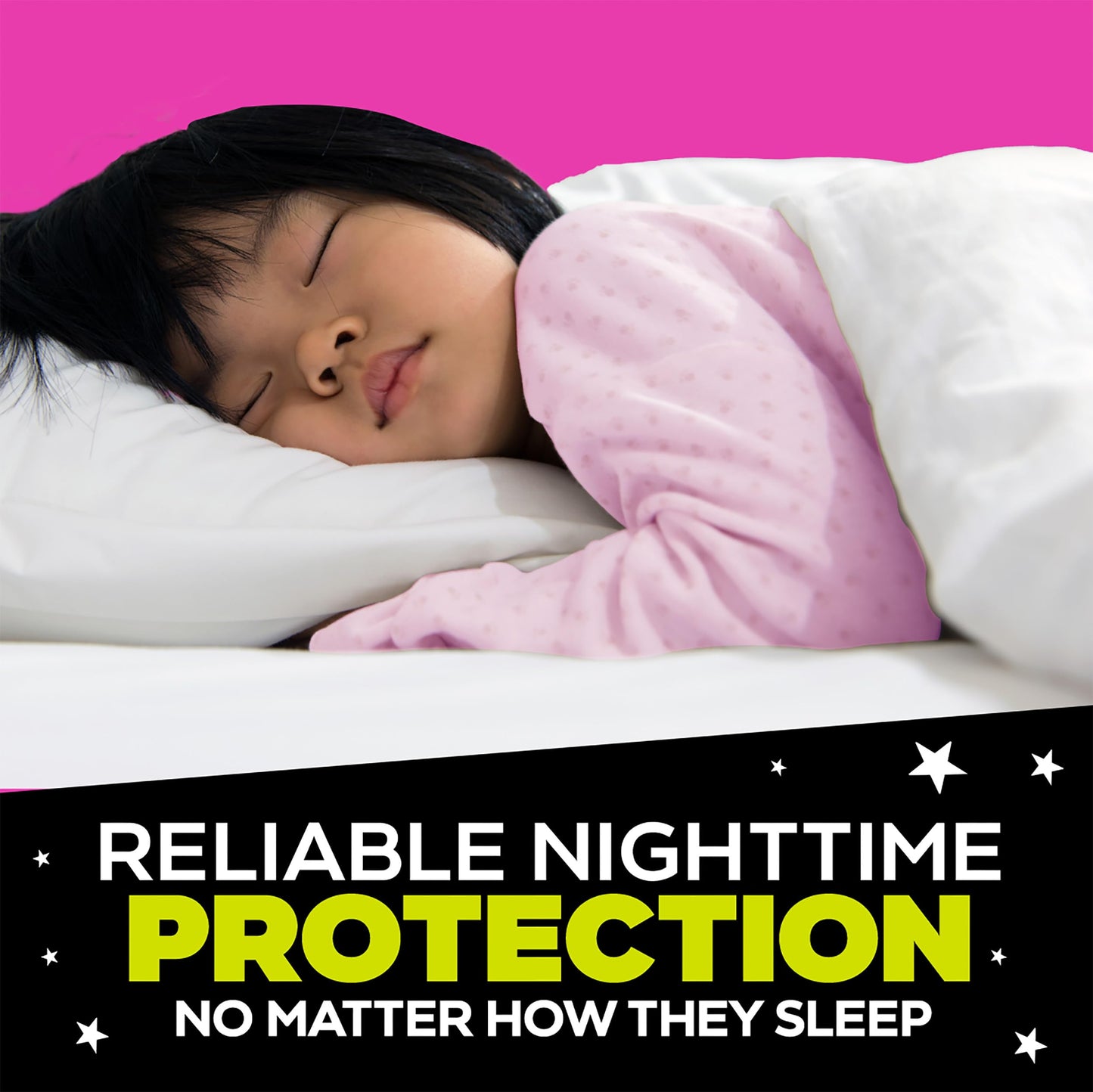 Pampers Ninjamas Nighttime Bedwetting Underwear Girl, Size 7, 88 Count, Disposable Nighttime Underwear