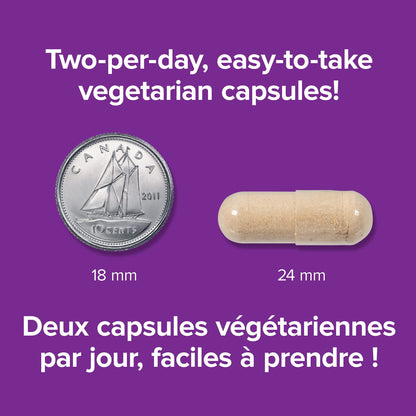 Webber Naturals Maca for Women, 60 Capsules, Contains Organic Maca & KSM-66 Ashwagandha, Women's Health Support, Vegetarian - Available at All In One Marketplace Canada