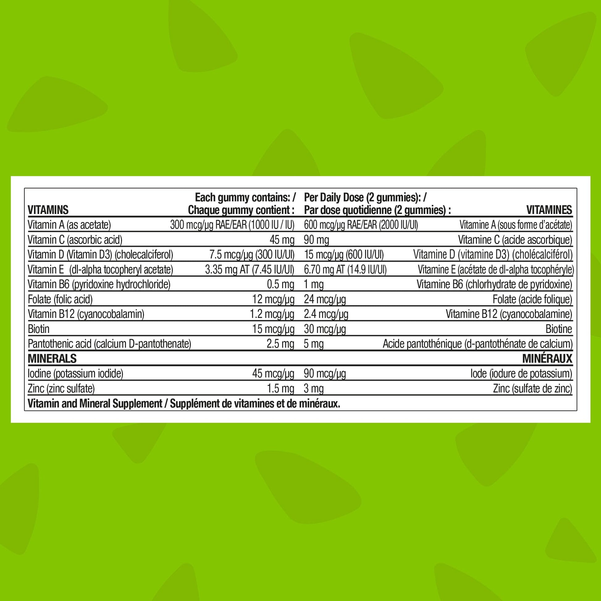 FLINTSTONES Kids Multivitamin Gummies Plus Immunity Support- Multivitamins for Kids, Kids Gummy With Zinc and Extra Vitamin C‡, Free of Artificial Sweeteners, Free of Aspartame, Free of Synthetic FD&C Dyes, 180 Gummies - Available at All In One Marketplace Canada