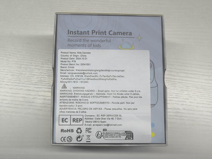 Upgrade Kids Camera Instant Print for Boys and Girls, 1080P HD Dual-Lens Selfie Digital Camera with Print Paper & 32G Card, Christmas Birthday Gifts Toys for Toddler and Teenagers Age 3-16 Years Old 🍁 All In One Marketplace Canada