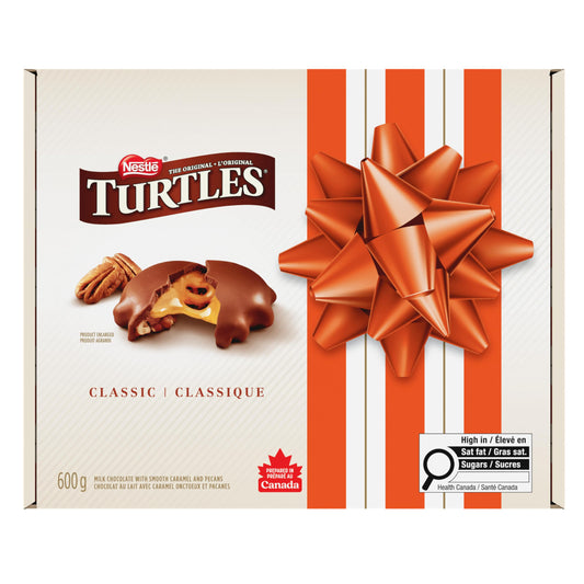 TURTLES Gift Box, Caramel, Pecans & Chocolate, 600 g 🍁 All In One Marketplace Canada