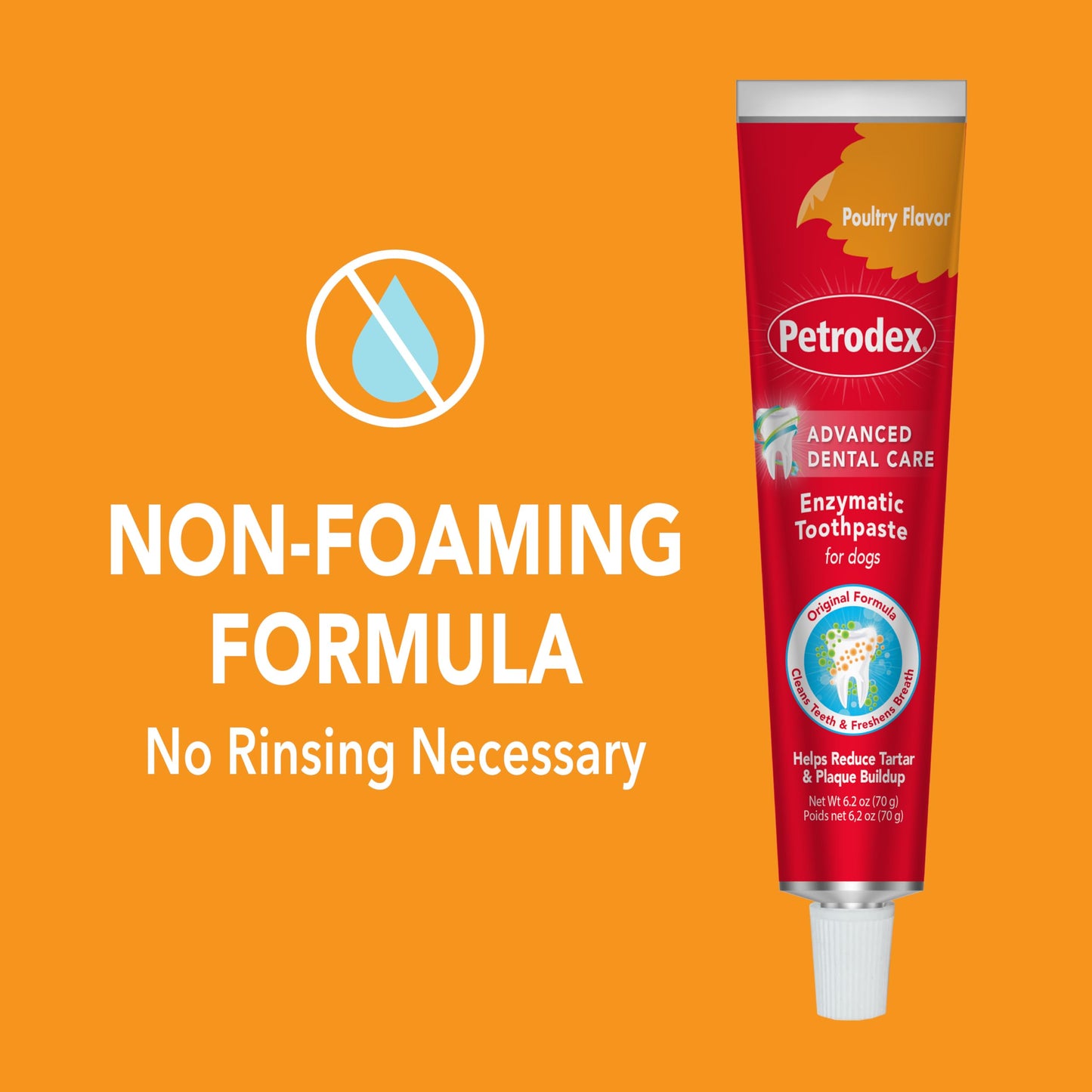 Petrodex Enzymatic Toothpaste for Dogs, Pet Dental Care, Poultry Flavor, 6.2 oz 🍁 All In One Marketplace Canada