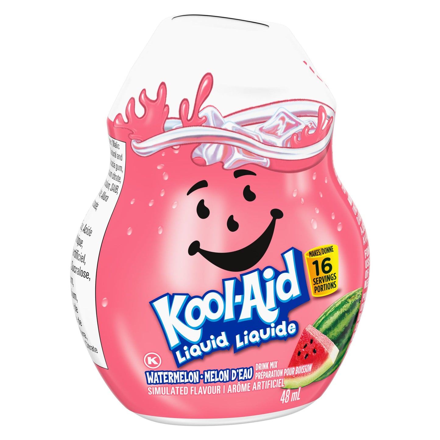 Kool-Aid Watermelon Liquid Drink Mix, 48 mL Bottle (Pack of 12) Kool-Aid