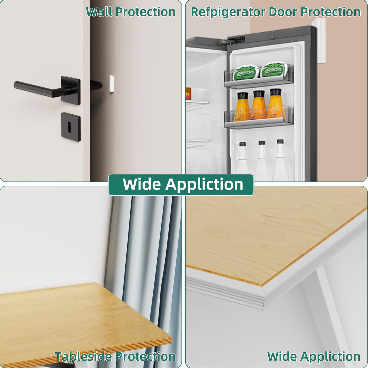 Weather Stripping Door Seal, 196 inch Wedge Seal Strip for Windows, PU Foam Tape Seals, Soundproofing, Insulation Strip for Winter, Door Gap Filler for Door Frame- White 🍁 All In One Marketplace Canada