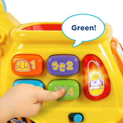 VTech Pop-a-Balls Push & Pop Bulldozer - English Version 🍁 All In One Marketplace Canada