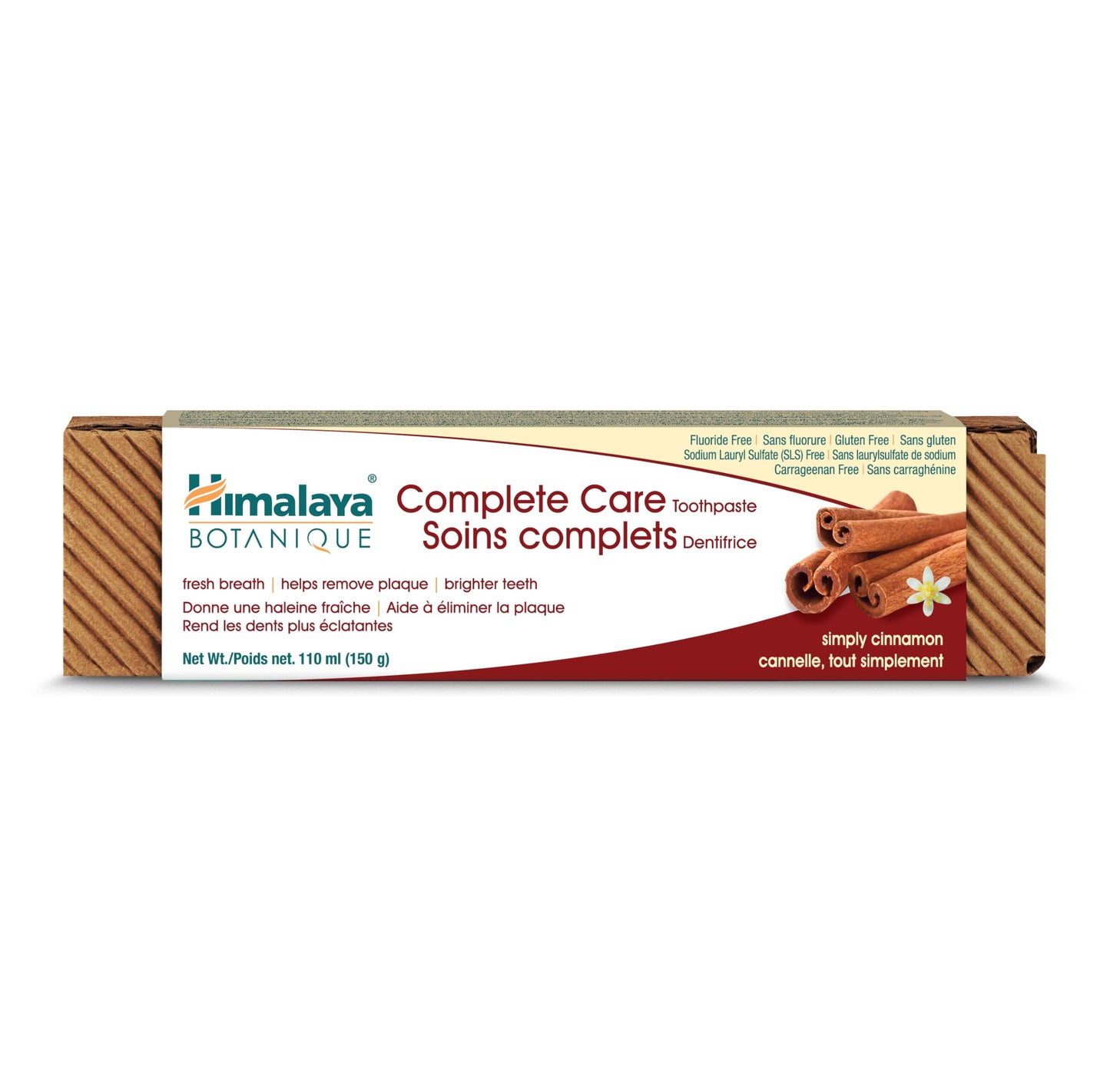 Himalaya Botanique Complete Care Toothpaste, Cinnamon, 150 g (5.29 oz) 🍁 All In One Marketplace Canada
