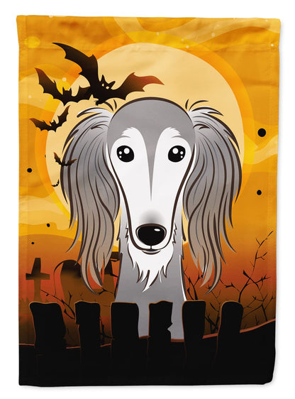 Caroline's Treasures BB1787GF Halloween Saluki Garden Size Flag, Small, Multicolor