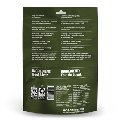 Purebites Beef Liver for Dogs, 8.8Oz / 250G - Value Size 🍁 All In One Marketplace Canada