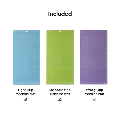 Cricut Cutting Mat Variety Pack (4 Count, 12in x 24in)