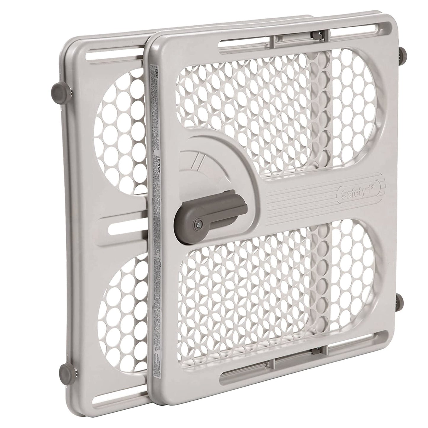 Safety 1st Pressure Mount Easy Fit Security Gate, Fits Spaces between 28" and 40", and 27" Tall, White Safety 1st