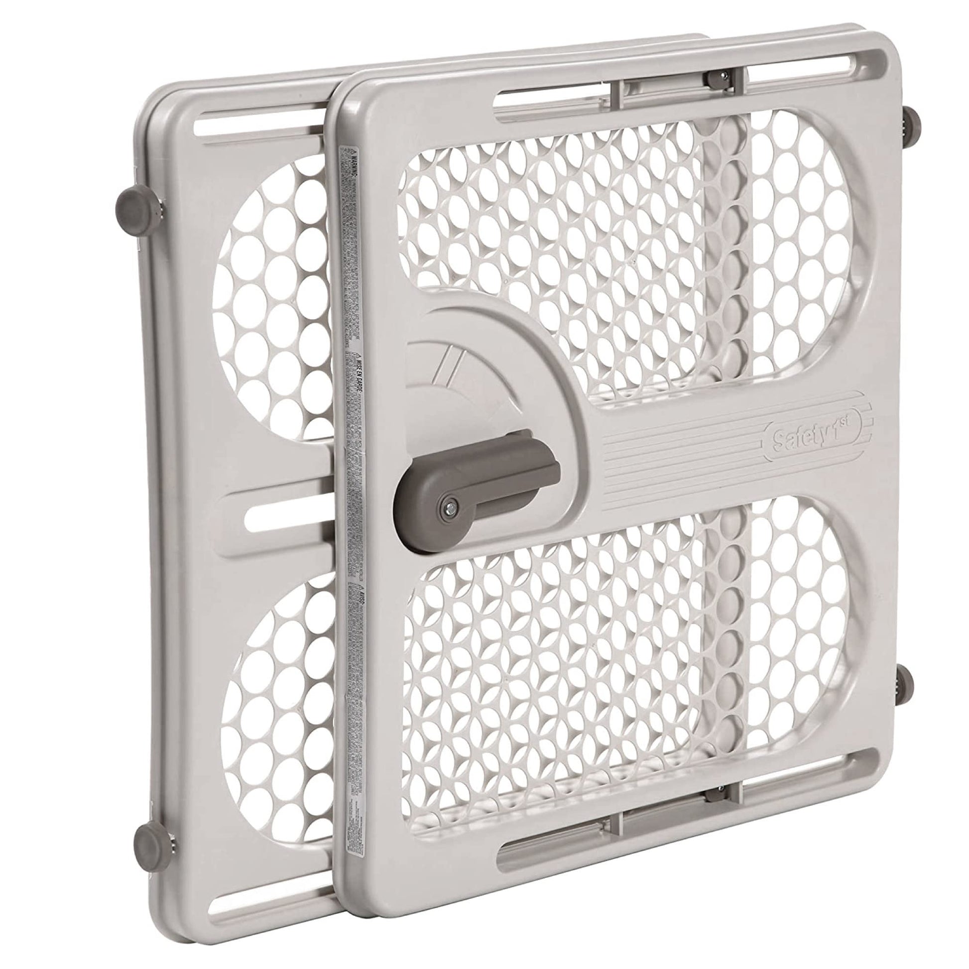 Safety 1st Pressure Mount Easy Fit Security Gate, Fits Spaces between 28" and 40", and 27" Tall, White Safety 1st