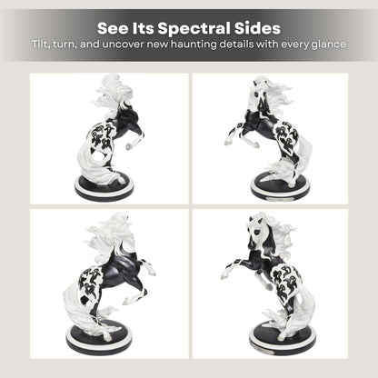 Figurine de cheval fantôme d'Halloween Enesco The Trail of Painted Ponies, 26,2 cm, multicolore