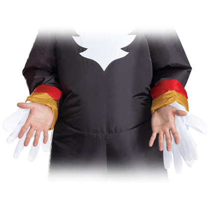 Déguisement gonflable adulte Sonic Shadow, tenue d'Halloween gonflable sous licence officielle pour adultes