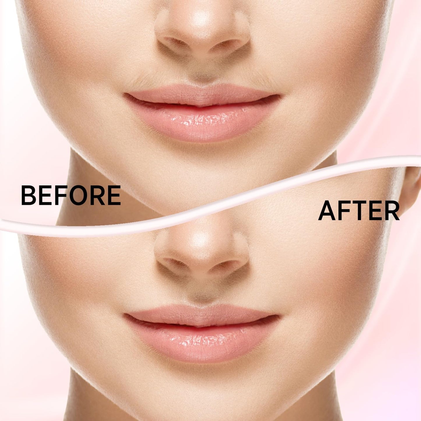 Kradaa Facial Hair Removal for Women: Electric Face Razor with LED Light - Painless & Instant Results Mini Shaver for Travel Use (Rose Gold) - Available at All In One Marketplace Canada