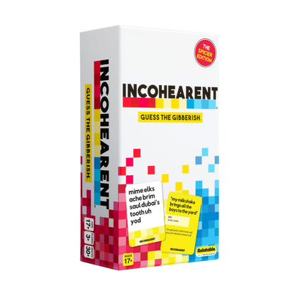 Incohearent, The Guess the Gibberish Party Game by Relatable, A Funny Card Game for Adults, Great for Bachelorettes, Includes 400 Cards, Instructions, and 1 Sand Timer What Do You Meme