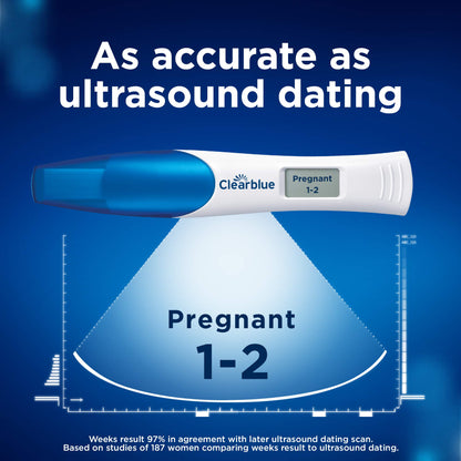 Clearblue Pregnancy Test Triple Check & Date Combo Pack, 3 Tests (1 Digital, 2 Visual) - Available at All In One Marketplace Canada