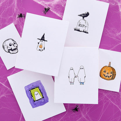 Plaques à embosser Spellbinders Halloween Icons, métal