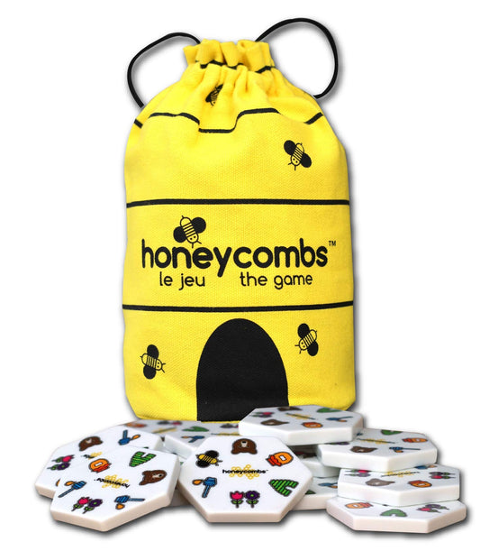 Honeycombs Game, Award Winning Tile Matching Game for Kids & Families, Educational STEM Toy for Cognitive Development, 3 Ways to Play, Mensa Recommended Game with 52 Tactile Tiles, Ages 6+,1-8 Players - Available at All In One Marketplace Canada