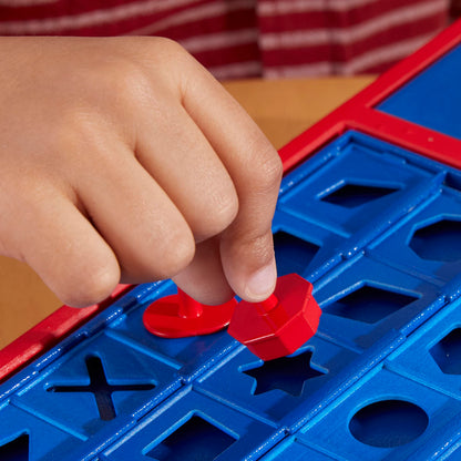 Perfection Game for Kids Ages 5 and Up, Pop Up Game, Customize The Tray for Over 250 Combinations, Kids Games, Games for 1+ Players (English & French) Hasbro