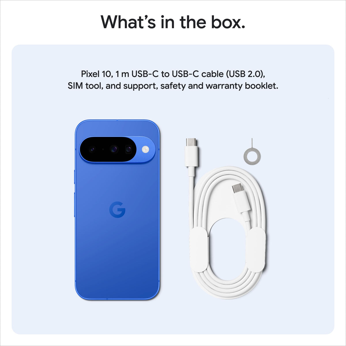 Google Pixel 10 - Unlocked Smartphone with Gemini - Obsidian - 128 GB
