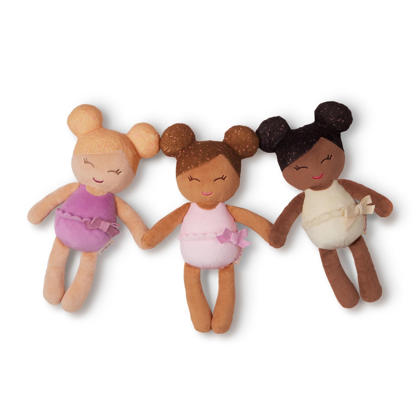 LullaBaby Bath Baby Dolls, Washable Water Play Set with Pink Basket 🍁 All In One Marketplace Canada