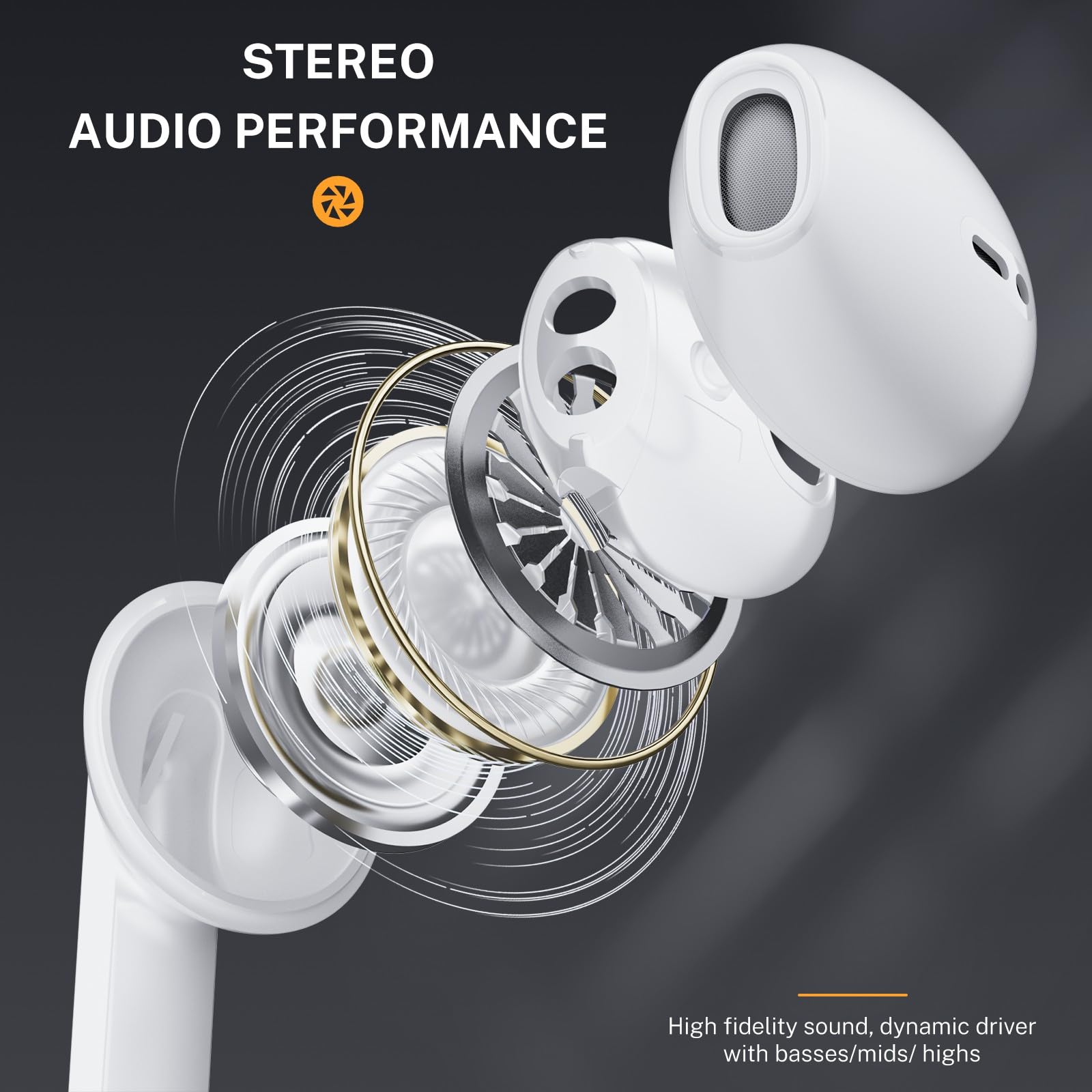 USB C Headphones, Type C Wired Earbuds for iPhone 17 15/16/ 15 Pro/ 15 Pro Max Headphones with Microphone Noise Isolation Stereo Wired Earphones for Samsung Galaxy S25 S24 S23 Ultra S22 S21FE Android