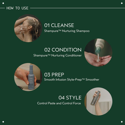Aveda Shampure Nurturing Conditioner for Fine to Medium Hair | Lightweight Conditioner | 98% Naturally Derived* | Calming Aroma of Lavender & Ylang Ylang, 1000ml Aveda