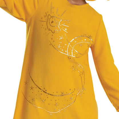 Costume d'étoile, tenue officielle de déguisement d'Halloween Disney Wish, taille tout-petit (3T-4T)