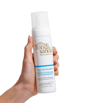 Bondi Sands Self Tan Eraser, Moisturizing, Cleansing, Gentle Formula Removes Self-Tanner and Preps Skin for Reapplication, Vegan + Cruelty-Free, 150mL