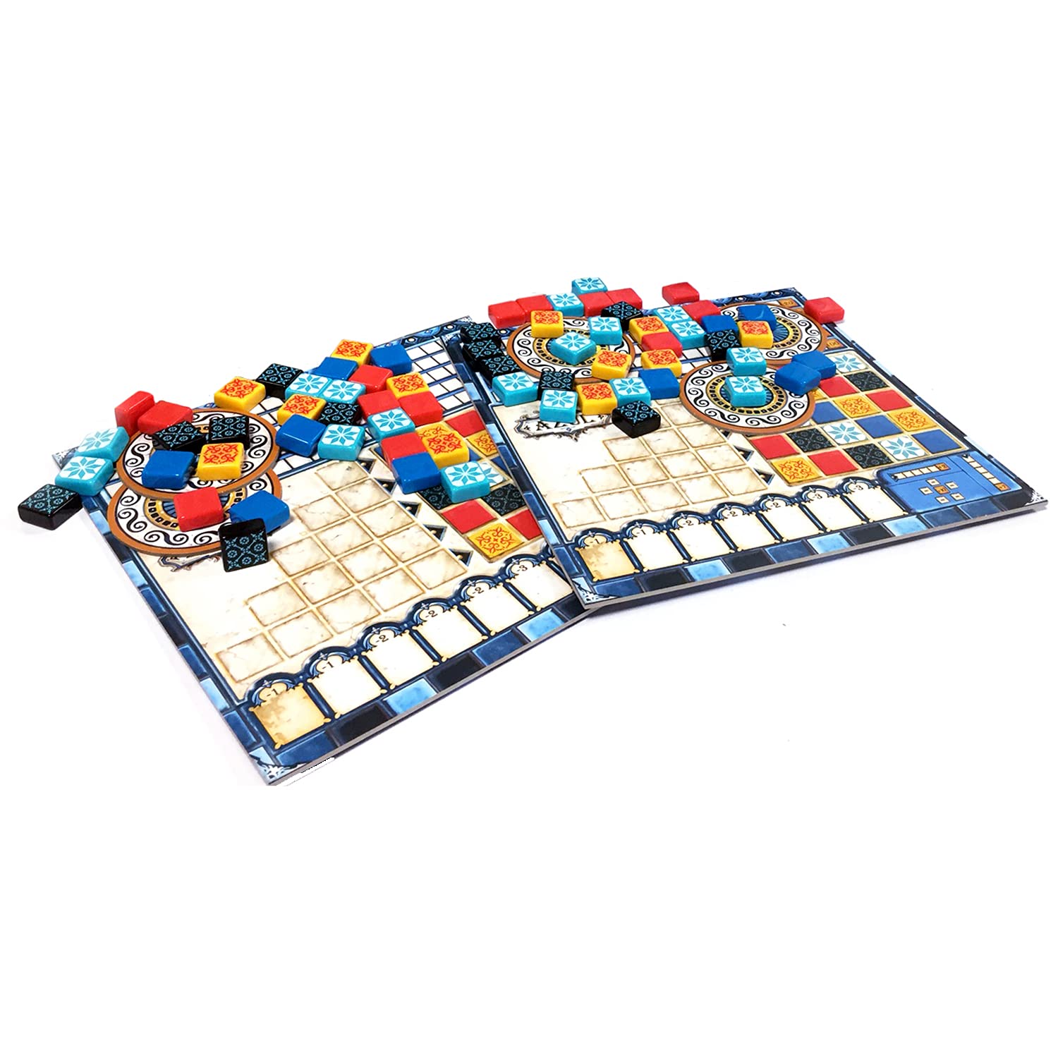 Azul Board Game - 2-4 Players - Fun Family Board Game - 30-45 Minutes of Gameplay - Games for Family Game Night - For Kids and Adults Ages 8+ - Bilingual - Made By Next Move Games